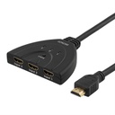 Manuell/Automatisk 3-ports HDMI-switch