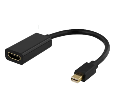 Adapter | Mini-Displayport til HDMI-adapter, 0,2m, svart