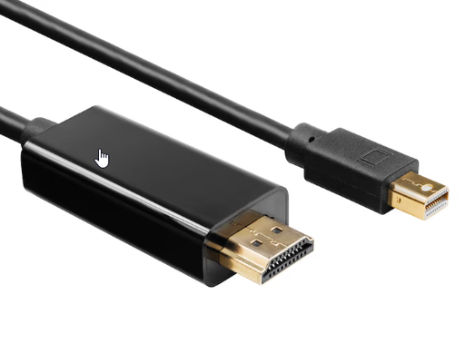 [R00110020] Kabel | Mini-Displayport til HDMI-kabel 2m svart